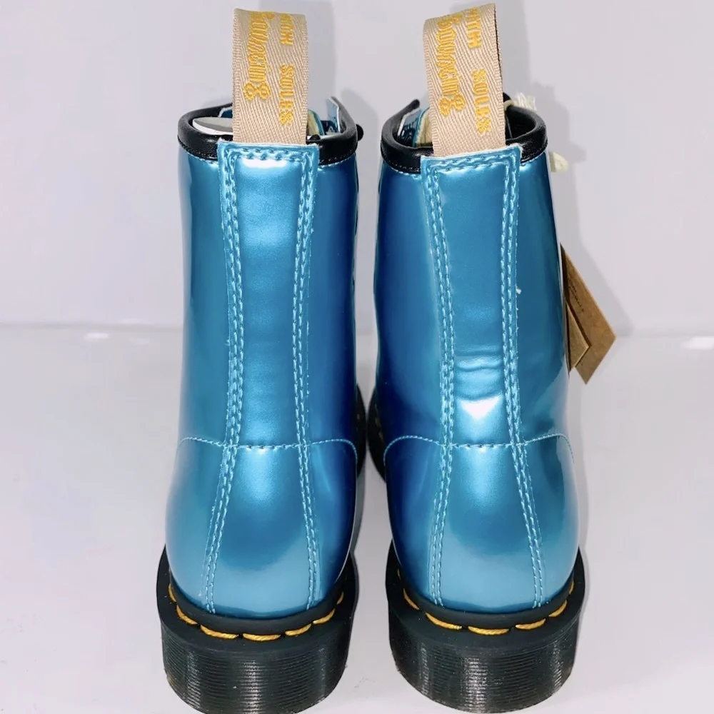 Dr. Martens Vegan 1460 Goldmix Blue - Picture 5 of 10